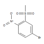 4-Bromo-2-(methylsulfonyl)-1-nitrobenzene