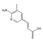 3-(6-amino-5-methylpyridin-3-yl)prop-2-enoic acid