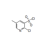 2-chloro-5-methylpyridine-3-sulfonyl chloride