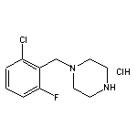 1-[(2-chloro-6-fluorophenyl)methyl]piperazine hydrochloride