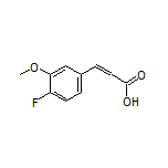 3-(4-Fluoro-3-methoxyphenyl)acrylic Acid