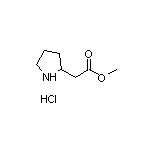 Methyl 2-(2-Pyrrolidinyl)acetate Hydrochloride