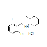 N-(2-Chloro-6-fluorobenzyl)-2,3-dimethylcyclohexanamine Hydrochloride