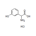 2-Amino-2-(3-hydroxyphenyl)acetic Acid Hydrochloride