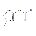 2-(3-Methyl-1H-1,2,4-triazol-5-yl)acetic Acid