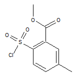 Methyl 2-(Chlorosulfonyl)-5-methylbenzoate