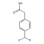 2-[4-(Difluoromethyl)phenyl]acetic Acid