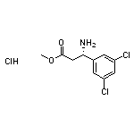 Methyl (S)-3-Amino-3-(3,5-dichlorophenyl)propanoate Hydrochloride