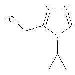 (4-Cyclopropyl-4H-1,2,4-triazol-3-yl)methanol