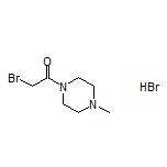 2-Bromo-1-(4-methyl-1-piperazinyl)ethanone Hydrobromide