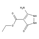 ethyl 5-amino-3-oxo-2,3-dihydro-1H-pyrazole-4-carboxylate