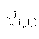 2-amino-N-[(2-fluorophenyl)methyl]-N-methylbutanamide