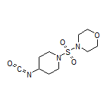 4-[(4-Isocyanato-1-piperidyl)sulfonyl]morpholine