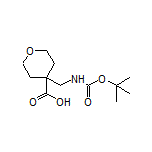 4-[(Boc-amino)methyl]tetrahydro-2H-pyran-4-carboxylic Acid