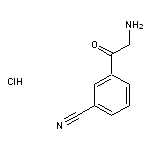 3-(2-aminoacetyl)benzonitrile hydrochloride
