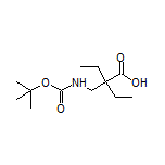 2-[(Boc-amino)methyl]-2-ethylbutanoic Acid