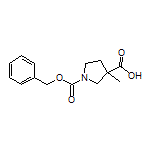 1-Cbz-3-methylpyrrolidine-3-carboxylic Acid