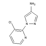 1-(3-chloropyridin-2-yl)-1H-pyrazol-4-amine