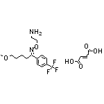 (2-aminoethoxy)({5-methoxy-1-[4-(trifluoromethyl)phenyl]pentylidene})amine, but-2-enedioic acid