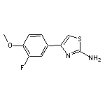 4-(3-Fluoro-4-methoxyphenyl)thiazol-2-amine