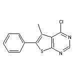 4-chloro-5-methyl-6-phenylthieno[2,3-d]pyrimidine