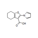2-(1H-Pyrrol-1-yl)-4,5,6,7-tetrahydrobenzo[b]thiophene-3-carboxylic Acid