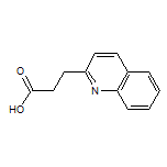 3-(2-Quinolyl)propanoic Acid