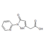 2-[5-Oxo-1-(pyridin-2-yl)-2,5-dihydro-1H-pyrazol-3-yl]acetic Acid