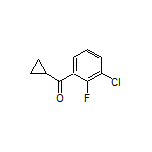 (3-chloro-2-fluorophenyl)(cyclopropyl)methanone