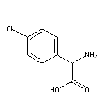 2-amino-2-(4-chloro-3-methylphenyl)acetic acid