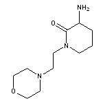3-Amino-1-(2-morpholinoethyl)piperidin-2-one