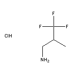 3,3,3-Trifluoro-2-methyl-1-propanamine Hydrochloride