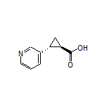(1R,2R)-2-(3-Pyridyl)cyclopropanecarboxylic Acid