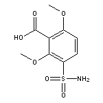 2,6-dimethoxy-3-sulfamoylbenzoic acid