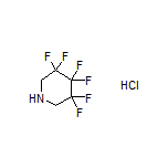 3,3,4,4,5,5-hexafluoropiperidine hydrochloride