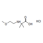 2-[(2-Methoxyethyl)amino]-2-methylpropanoic Acid Hydrochloride