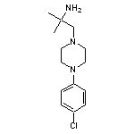 1-[4-(4-chlorophenyl)piperazin-1-yl]-2-methylpropan-2-amine