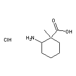 2-amino-1-methylcyclohexane-1-carboxylic acid hydrochloride