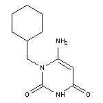 6-amino-1-(cyclohexylmethyl)-1,2,3,4-tetrahydropyrimidine-2,4-dione