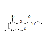 ethyl 2-(2-bromo-6-formyl-4-methylphenoxy)acetate