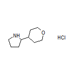 2-(Tetrahydro-2H-pyran-4-yl)pyrrolidine Hydrochloride
