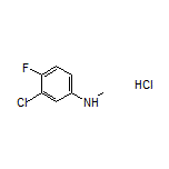 3-Chloro-4-fluoro-N-methylaniline Hydrochloride