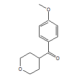 (4-Methoxyphenyl)(tetrahydro-2H-pyran-4-yl)methanone
