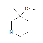 3-Methoxy-3-methylpiperidine