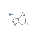5-Cyclopropyl-1-isobutyl-1H-pyrazol-4-amine