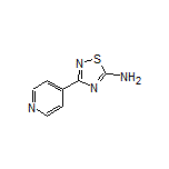 3-(4-Pyridyl)-1,2,4-thiadiazol-5-amine
