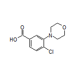 4-Chloro-3-morpholinobenzoic Acid