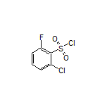 2-Chloro-6-fluoro-1-benzenesulfonyl Chloride