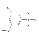 3-Bromo-5-methoxybenzenesulfonyl Chloride