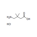 4-Amino-3,3-dimethylbutanoic Acid Hydrochloride